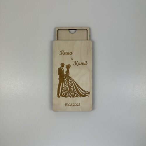 Drewniana Szufladka, Pudełko Na Pieniądze