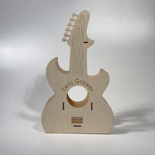 Drewniana Gitara Na Alkohol