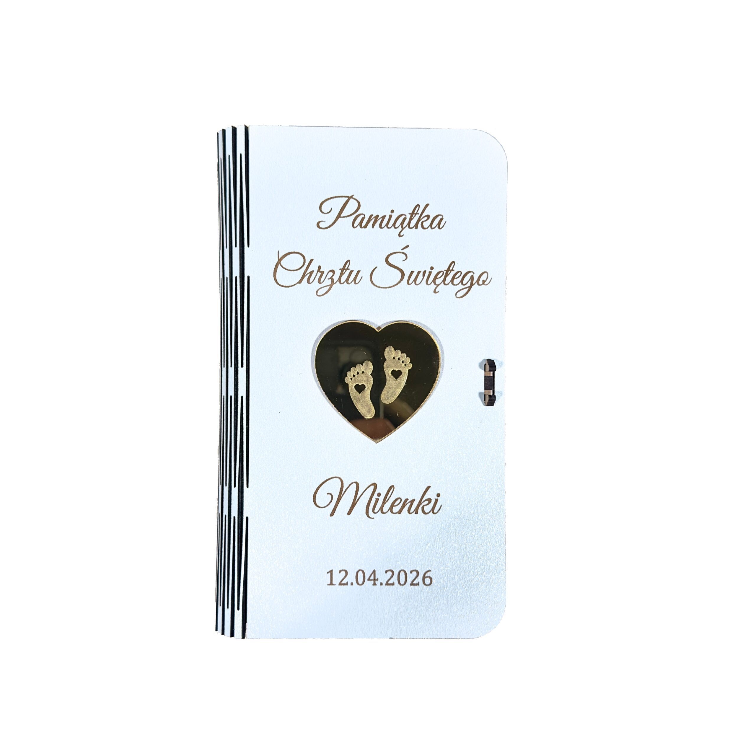 Drewniane Pudełko, Koperta Na Chrzciny